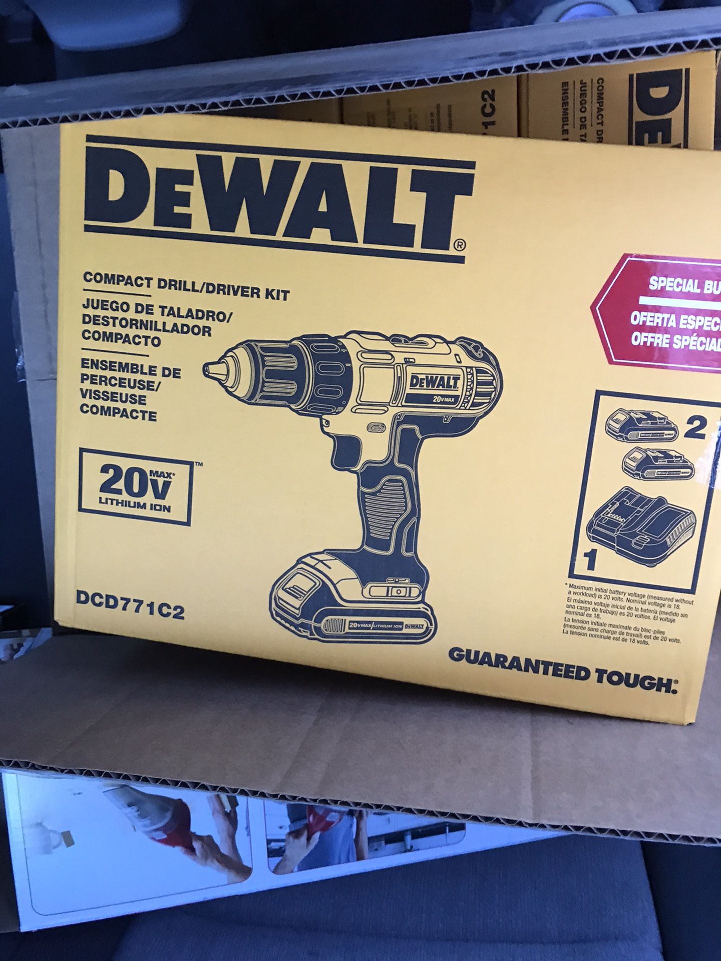 Dewalt Compact Drill/driver Kit
