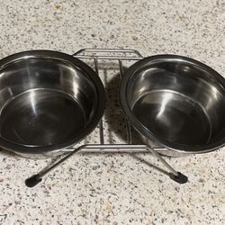 Small Dog Bowl Set