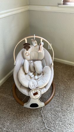 Monamii Baby Swing with Toy Bar