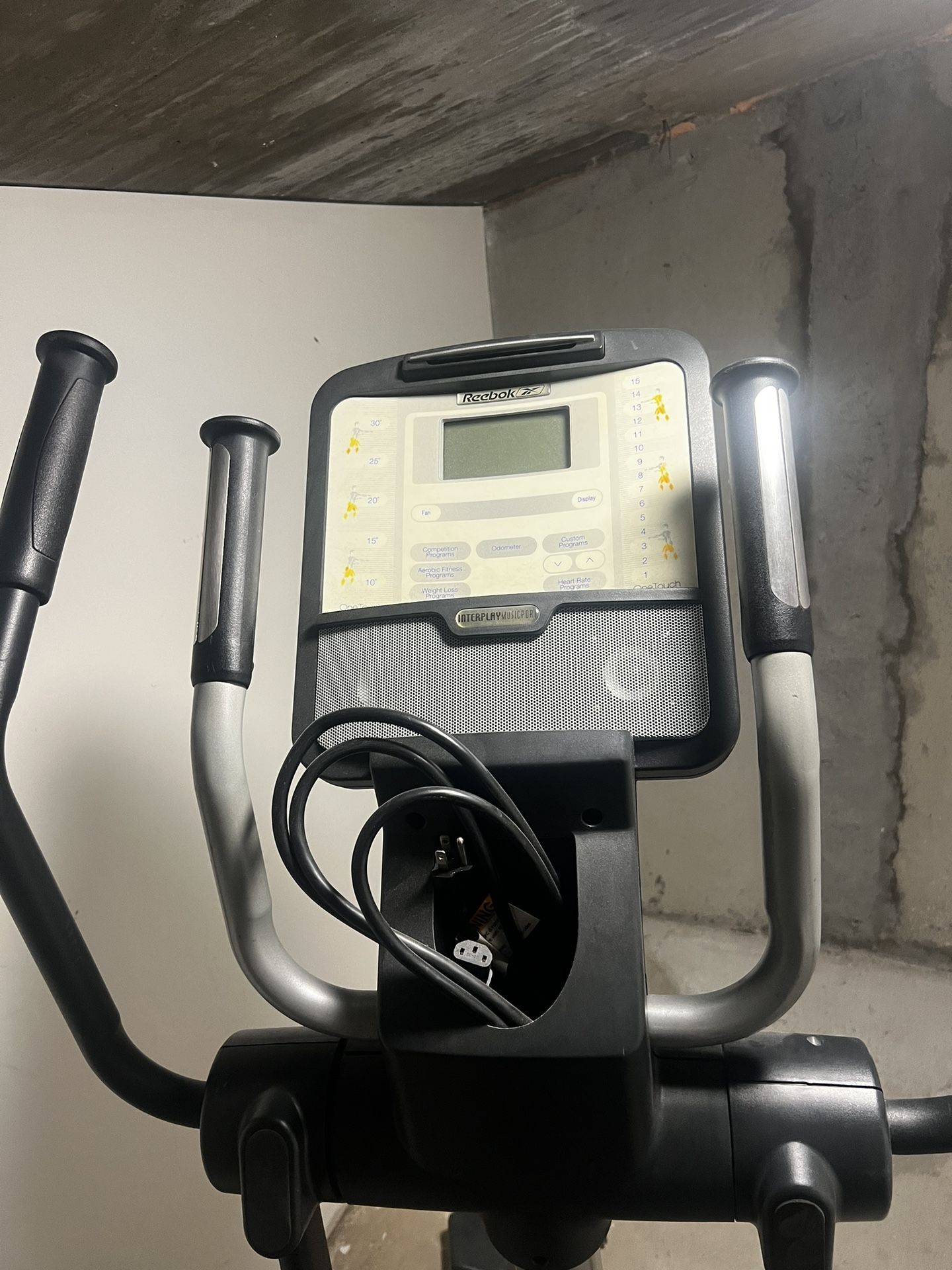 The Reebok 1000 ZX Elliptical with Motorized Incline Ramp for Sale