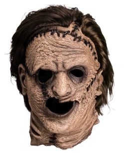 THE TEXAS CHAINSAW MASSACRE (2003) LEATHERFACE MASK Trick Or Treat Studios Officially Licensed NEW W/TAGS Halloween Horror Movie Memorabilia Latex Col