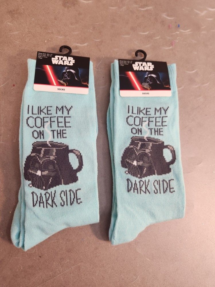 $5 EACH. Adult Star Wars Socks