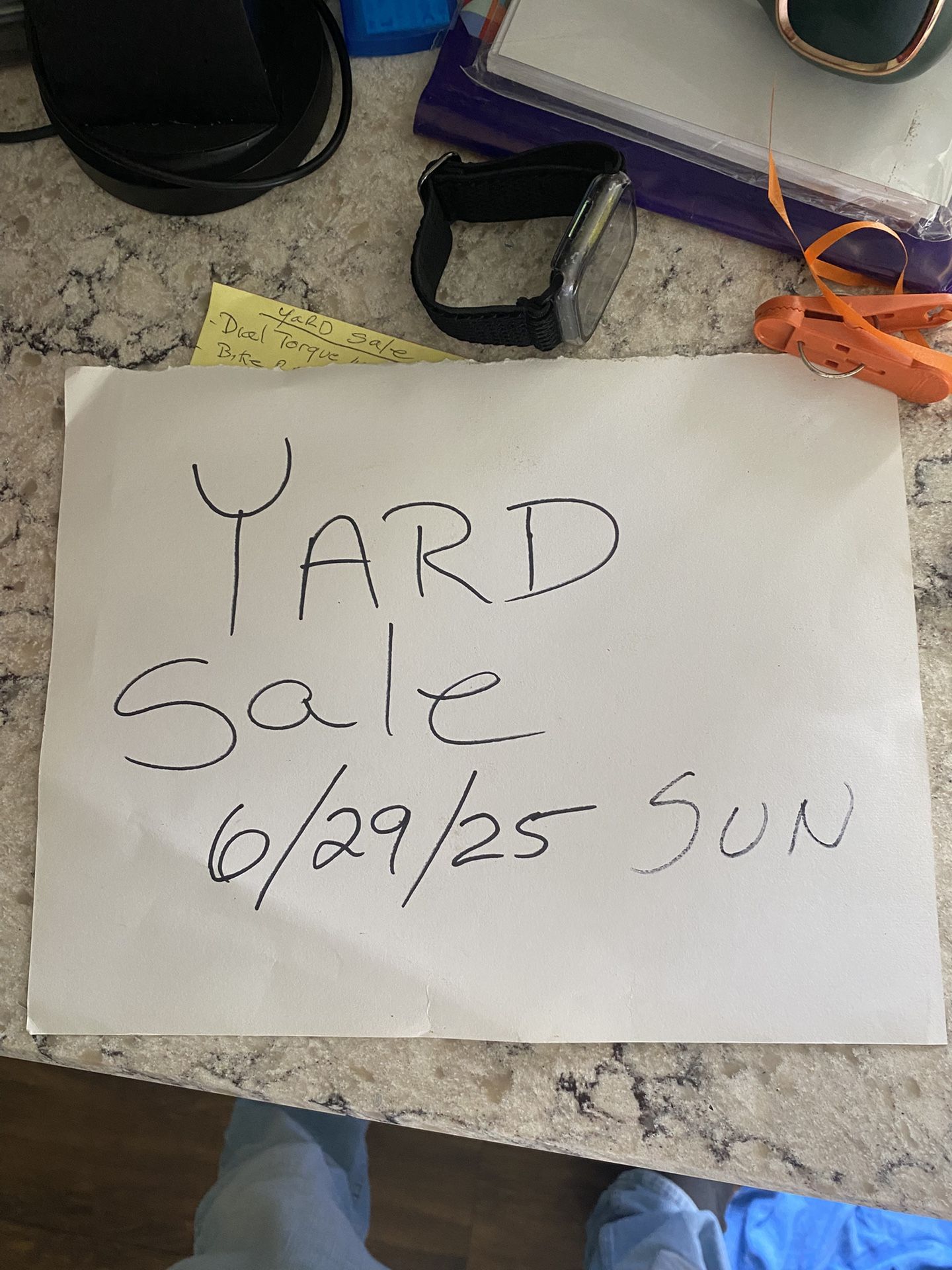 Yard Sale