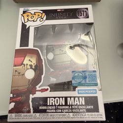 FUNKO POP! MARVEL 1571 IRON MAN LE SUPREME 9500 PCS EE 