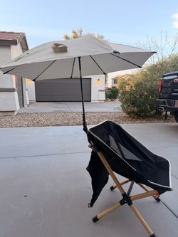 Bumbo Outdoor Chair Umbrella Combo with carry bag