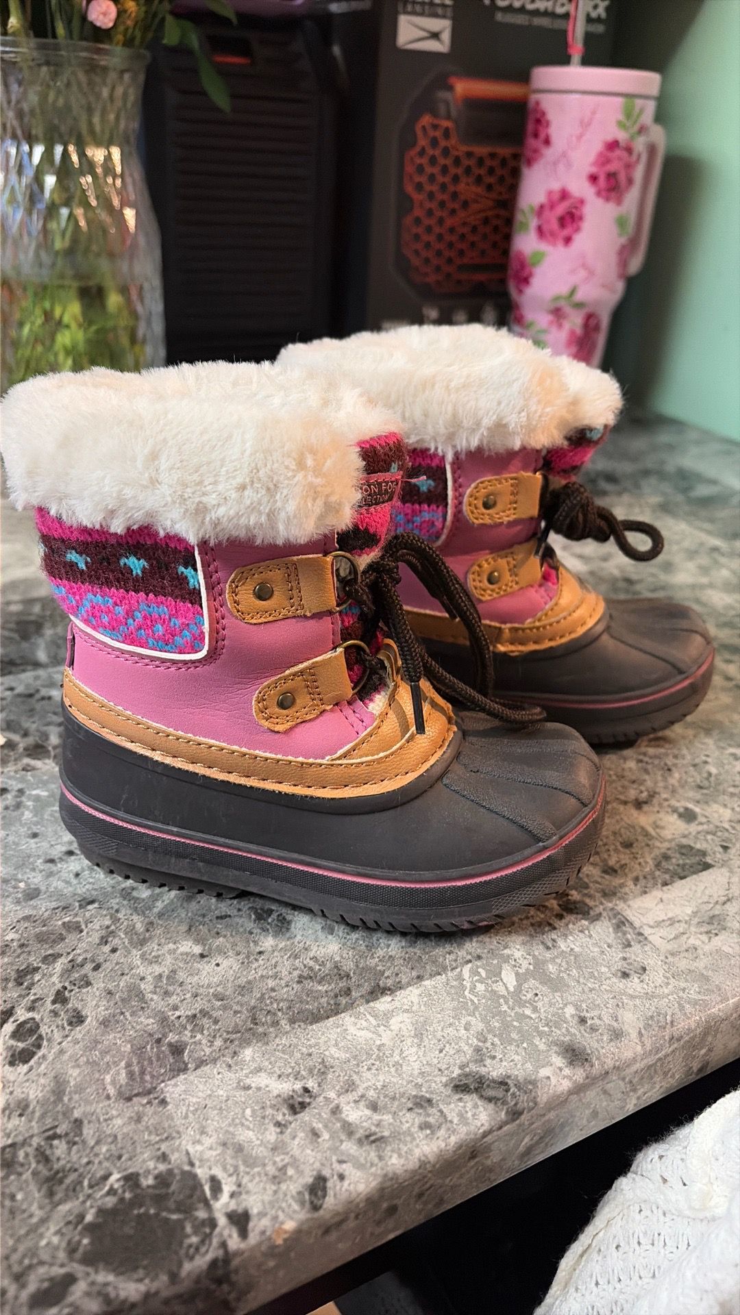 Toddler shoes and boots size 8