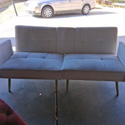 This\n Is a foldable leather couch comfortable to sleeper sofa