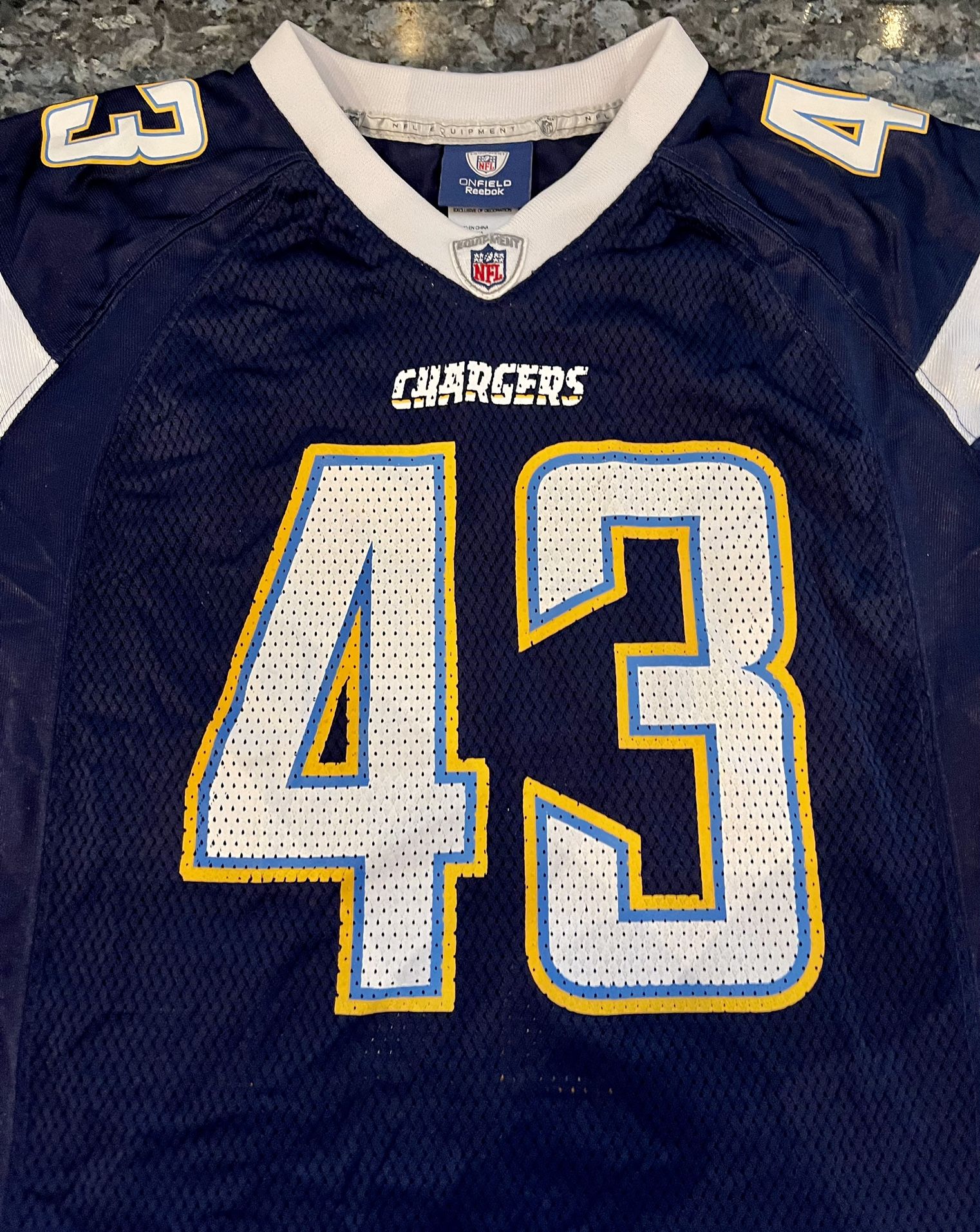 NFL Chargers Jersey - Authentic - Darren Sproles- Youth Medium 12-14!