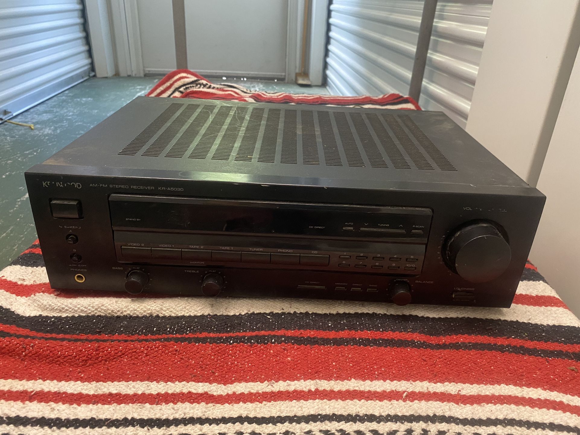 Kenwood AM/FM Stereo Receiver A5030