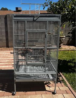 Tall Bird Cage