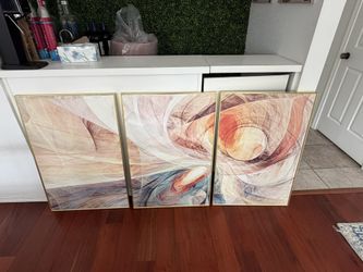Three Piece Section Art