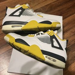 jordan 4 yellow orchid