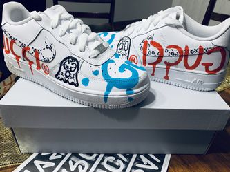 Gucci Ghost x Nike Air Force 1 custom made for Sale in Clayton, NJ - OfferUp