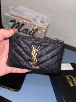 Ysl coin zip wallet