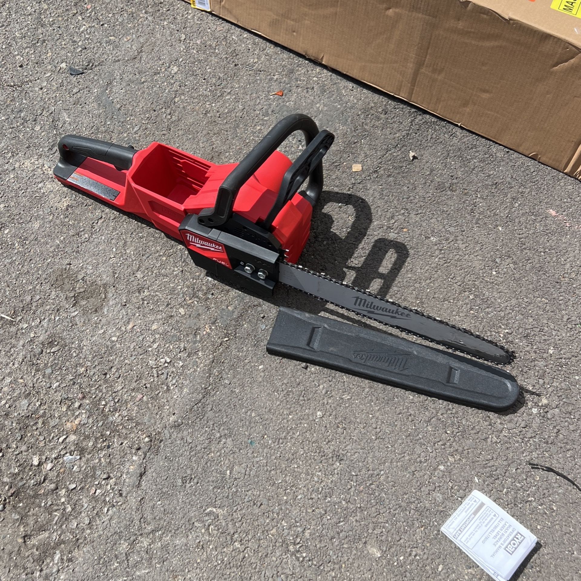 Milwaukee discount chainsaw manual