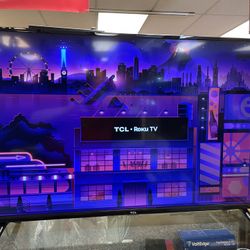 50” TCL Smart Tv 