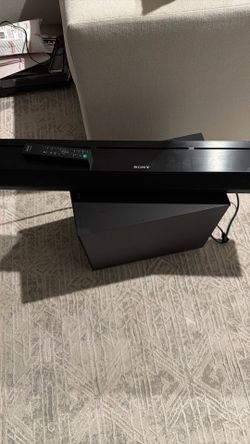 Sony Soundbar And Subwoofer