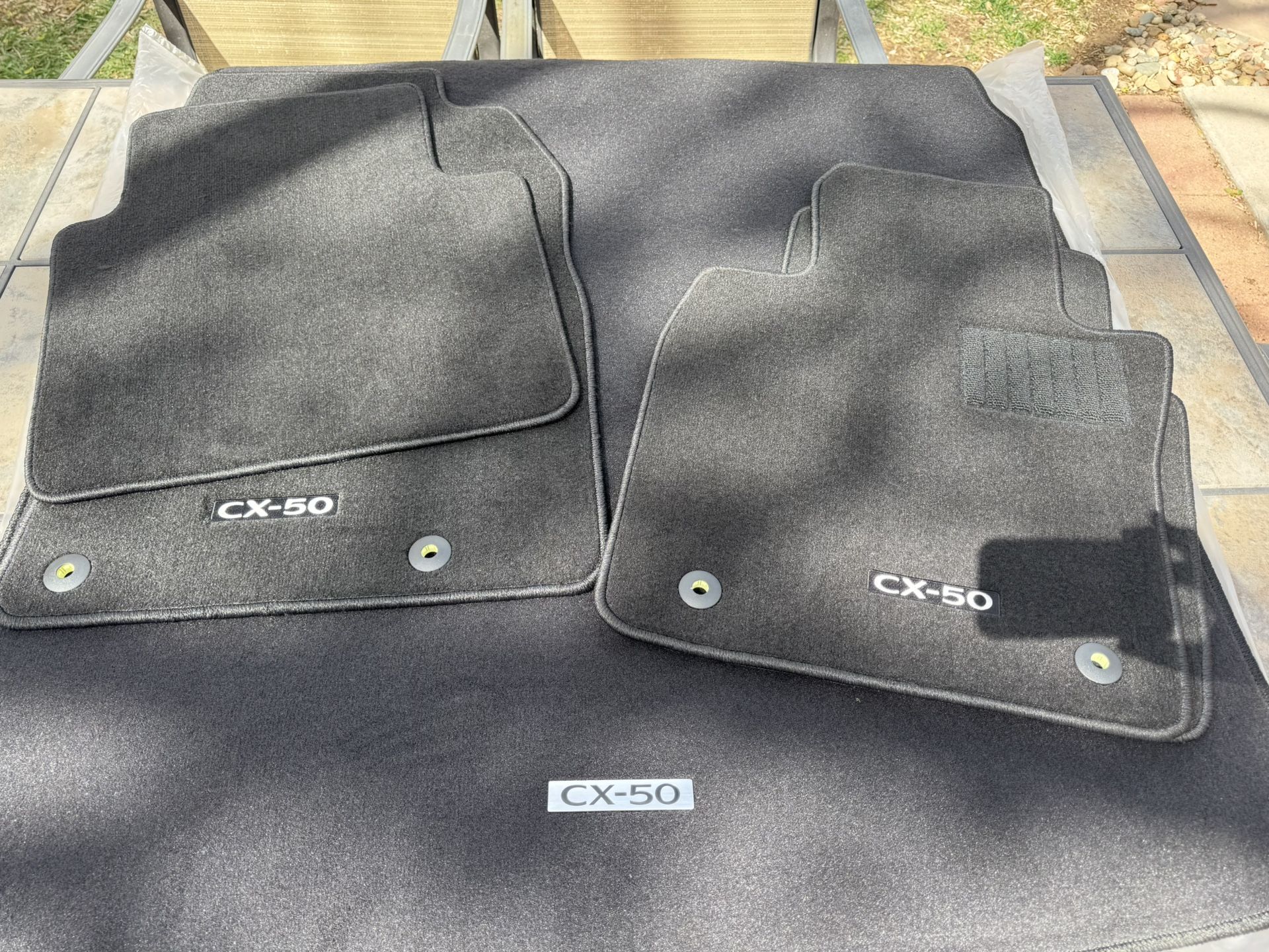 Full Set of Mazda CX-50 Car Mats