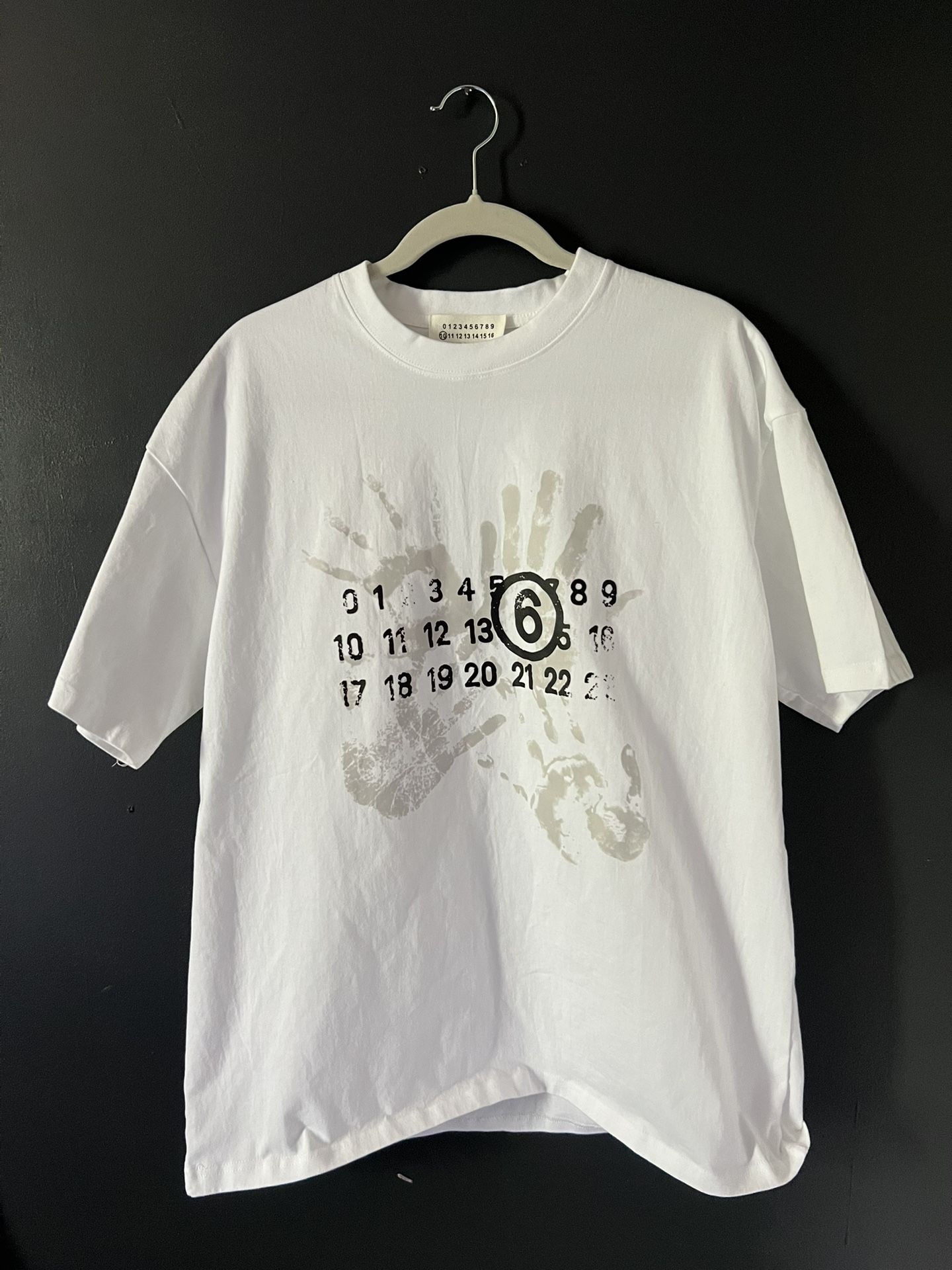 [MAISON MARGIELA] White Maison Margiela MM6 T Shirt 