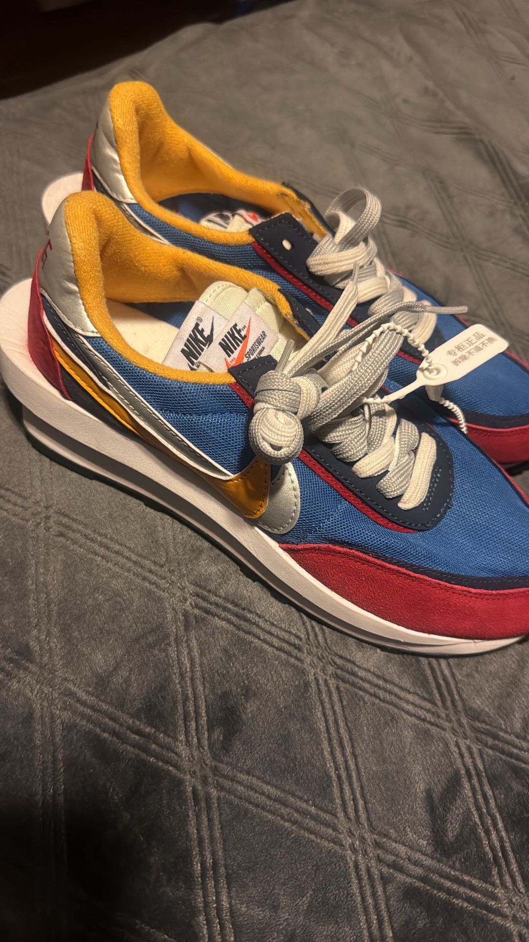 Size 9 Nike Ld Waffle Sacai Varsity Blue