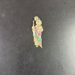 14k Saint Jude  Pendant 
