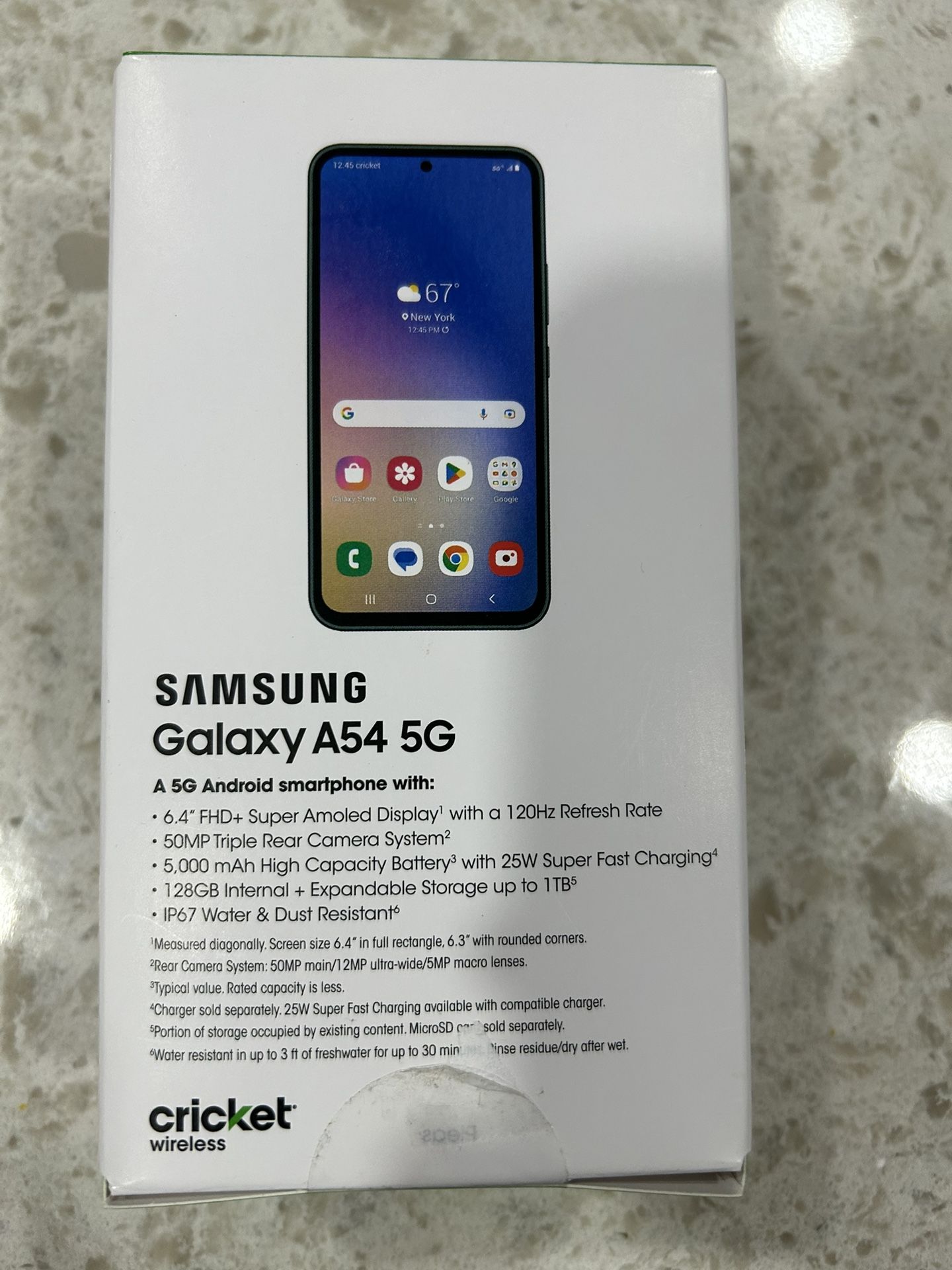 New Samsung Galaxy A54 5G Cricket Wireless