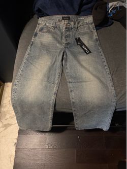 Purple jeans