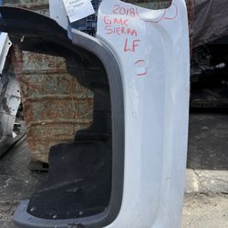 2018 GMC Sierra 1500 Fender Driver Side LH White Stock#11017 , 2014 to 2019 