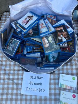Hundreds of Blu-Rays
