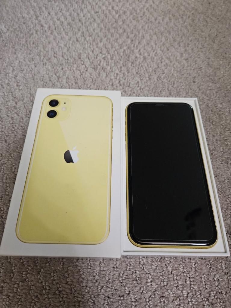 Yellow iPhone 11 64gb Verizon 