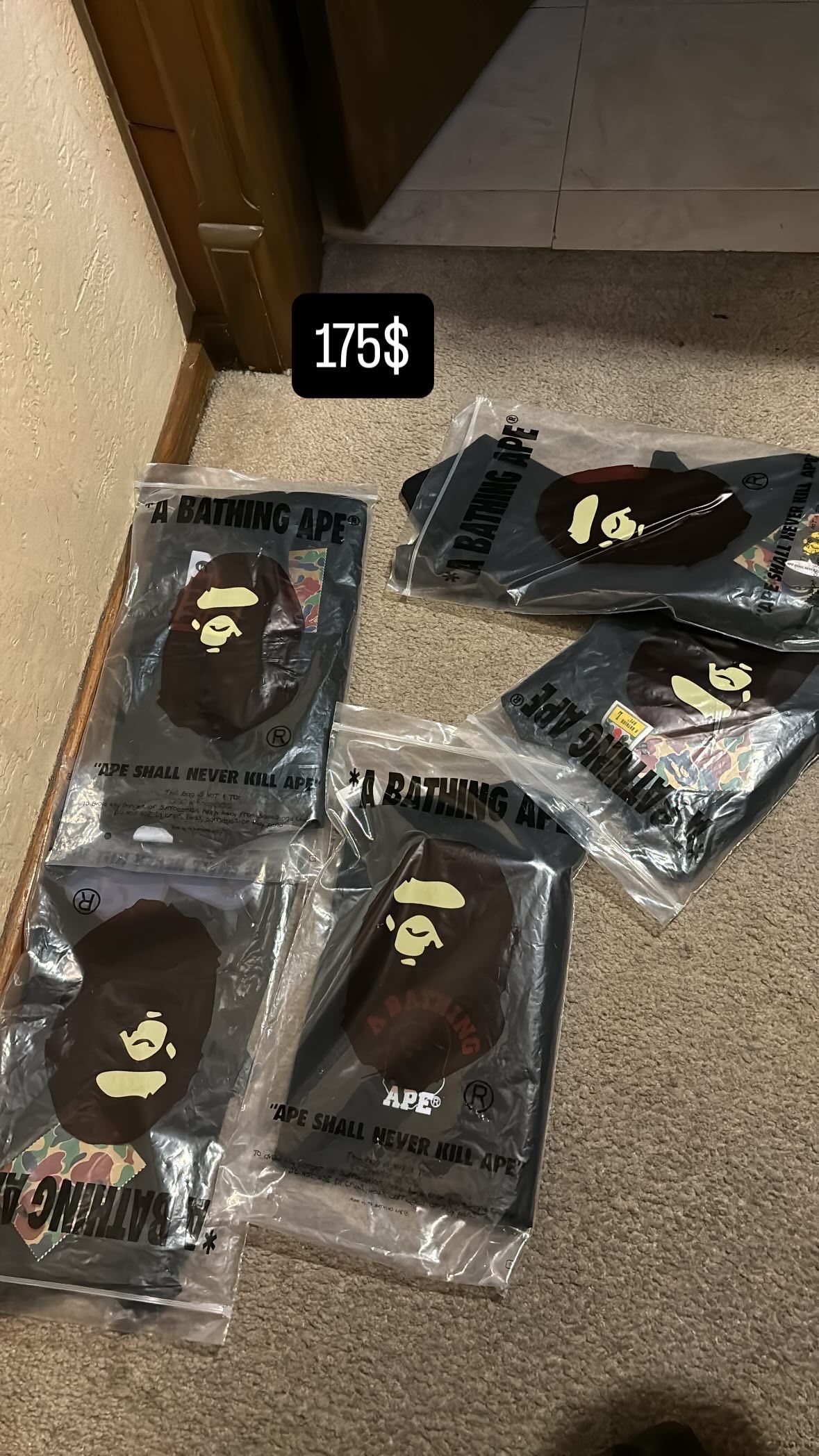 Bape Tshirts Bulk