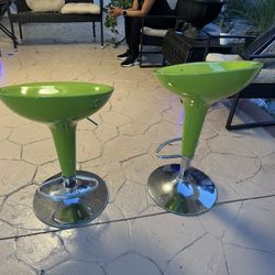 Green Bar Stools