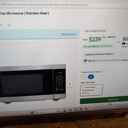 New Microwave In Box