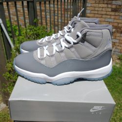 New Air Jordan 11 Retro Cool Grey Men Size 8.5
