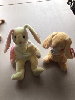 TY Beany Baby Bunnies