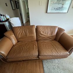 Natuzzi Three-Person Couch 