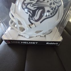 autographed mini helmet