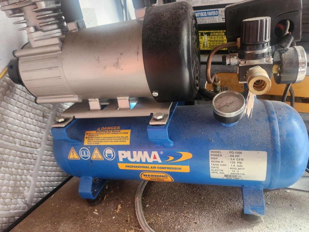 12v Air Compressor Barely Used.