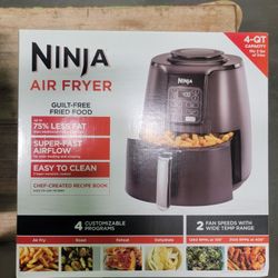 Ninja AF101 Air Fryer Crisps, Roasts, Reheats and Dehydrates, for Quick and Easy Meals, 4-Quart Capacity and High-Gloss Finish, Black/Grey

￼


