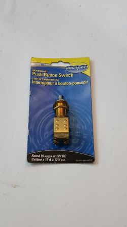 marpac Momentary Push Button Switch (7-0487) for Boats