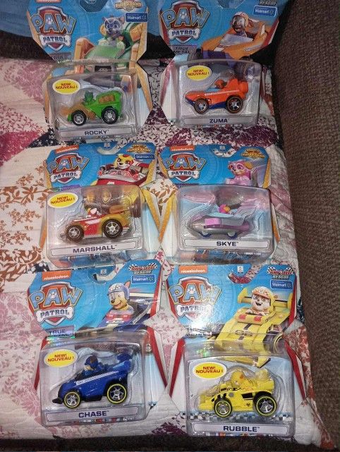 True Metal Paw Patrol Lot