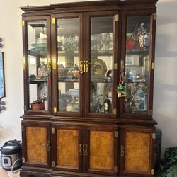 Vintage China cabinet 