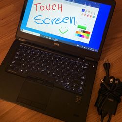 Touchscreen i7 Dell 14” Laptop 16 Gb RAM *256 Gb SSD