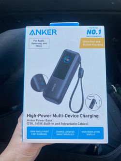 ANKER Power Bank & laptop charger