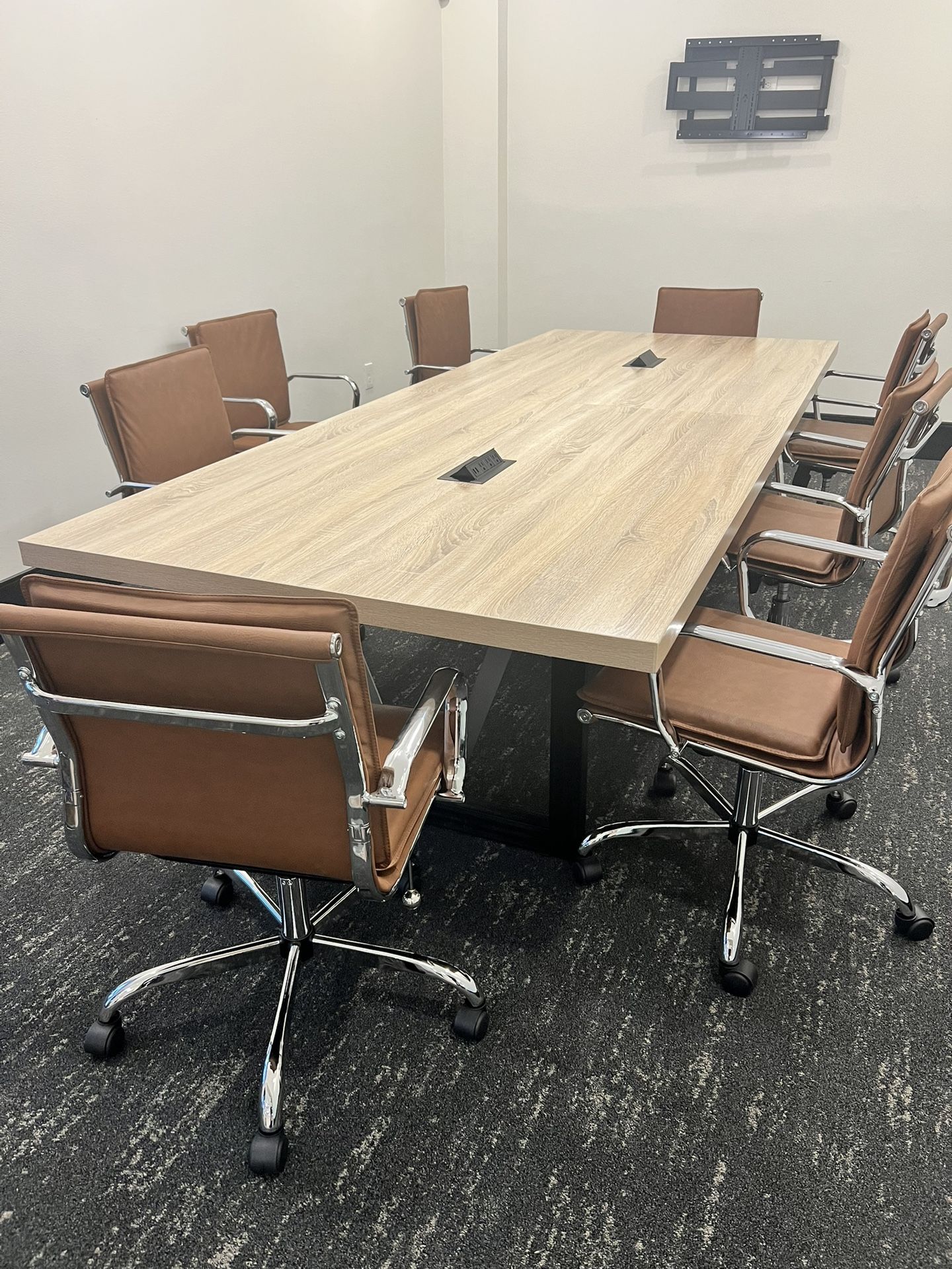 Conference Table With 8-chairs