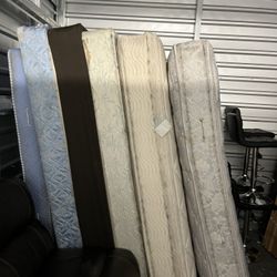 4 Queen Mattress’s/ Box Springs