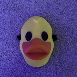 3D Print Creepy Duck Mask