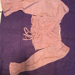 Blusa Rosa talla s en 2$
