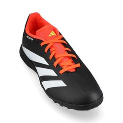 ADIDAS PREDATOR LEAGUE TF SOLAR ENERGY - CORE BLACK/FOOTWEAR WHITE/SOLAR RED Size 5.5