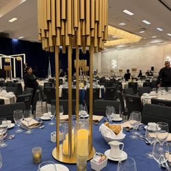 Gold Table Centerpiece Stand
